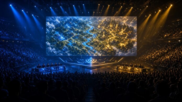 Illustration: LoL Worlds 2026 Explained: Play-In, Swiss & Final