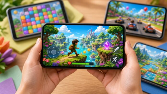 Illustration: Best Free-to-Play Mobile Games 2026 (No Real Money)